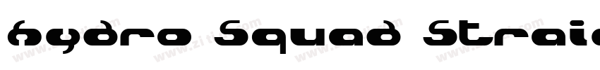 Hydro Squad Straigh字体转换